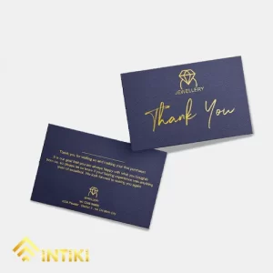 Thank you card cao cấp