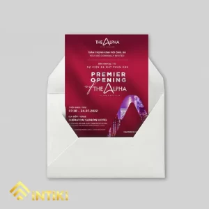 Thiệp Mời Cao Cấp